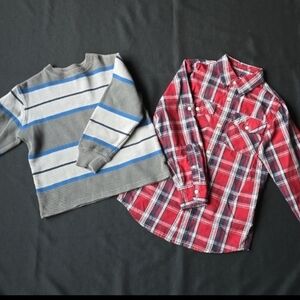 GapKids Sweater & Urban Pipeline Button-up Dress Shirt